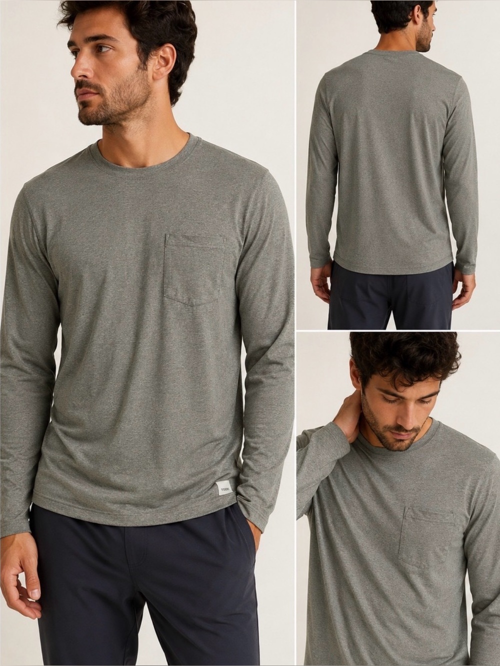 Vuori  Move and Be Moved Long-Sleeve Pocket Tee XL like New